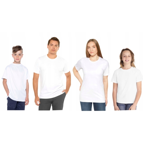 Koszulka Sportowa Dziecięca na W-F ćwiczenia trening T-shirt rozmiar 110 116 kolor JASNOZIELONY