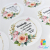 Naklejki z własnym nadrukiem napisem LOGO personalizowane 5 cm 23 szt