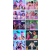 Puzzle A3 A4 HUNTRIX Kpop Demon Hunters Personalizowane z Dowolnym Napisem Imieniem Dużo Wzorów Saja Boys
