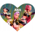 Puzzle w kształcie serca A3 A4 HUNTRIX Kpop Demon Hunters Personalizowane z Dowolnym Napisem Imieniem Dużo Wzorów Saja Boys
