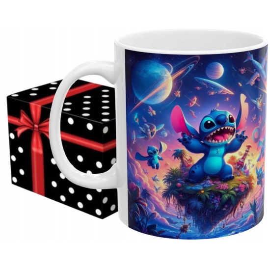 Kubek LILO I STICH Personalizowany z imieniem dedykacją RÓŻNE WZORY