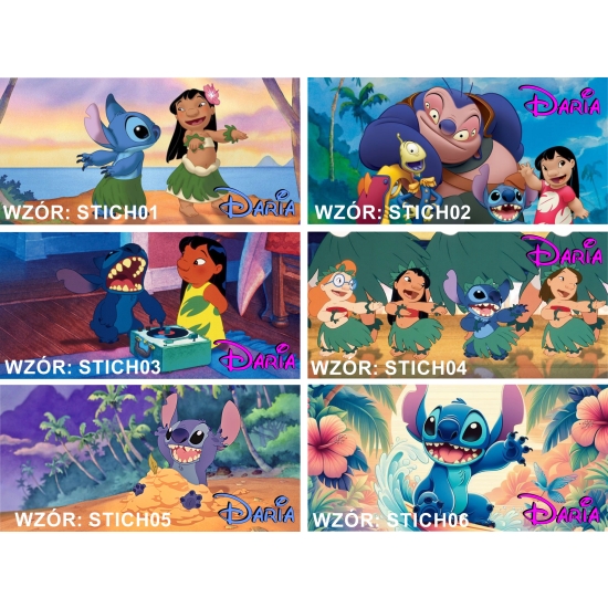 Kubek LILO I STICH Personalizowany z imieniem dedykacją RÓŻNE WZORY