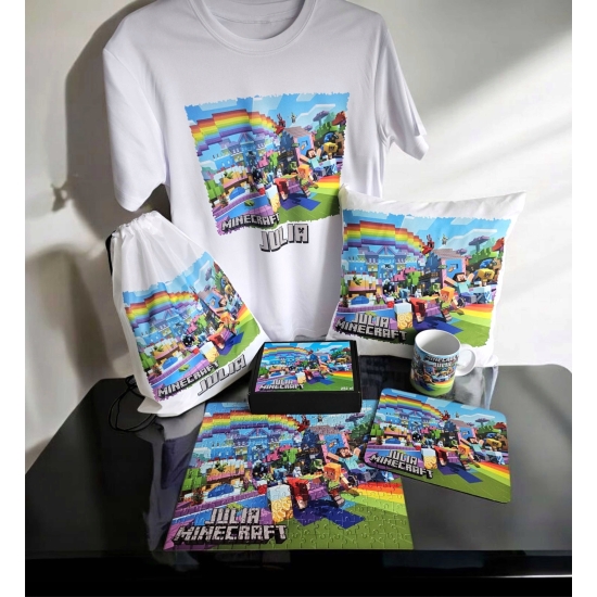 Koszulka Personalizowana DZIEŃ KROPKI z napisem imieniem T-shirt damski męski dziecięcy