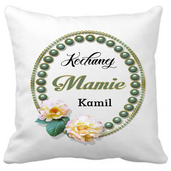 Poduszka na DZIEŃ MATKI Personalizowana Z Imieniem Dedykacją hipoalergiczna POD-MAM08