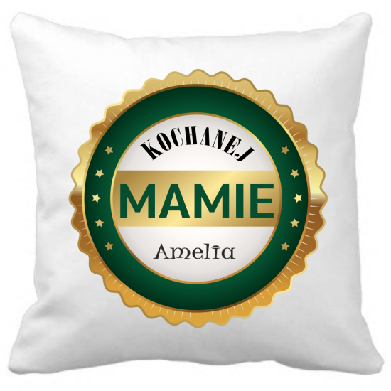 Poduszka na DZIEŃ MATKI Personalizowana Z Imieniem Dedykacją hipoalergiczna POD-MAM23