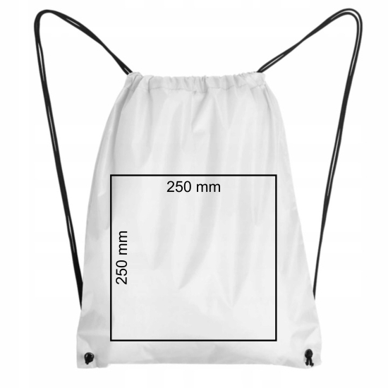 Worek Personalizowany z Dowolnym Zdjęciem dodaj Logo Grafika Zdjęcie Workoplecak